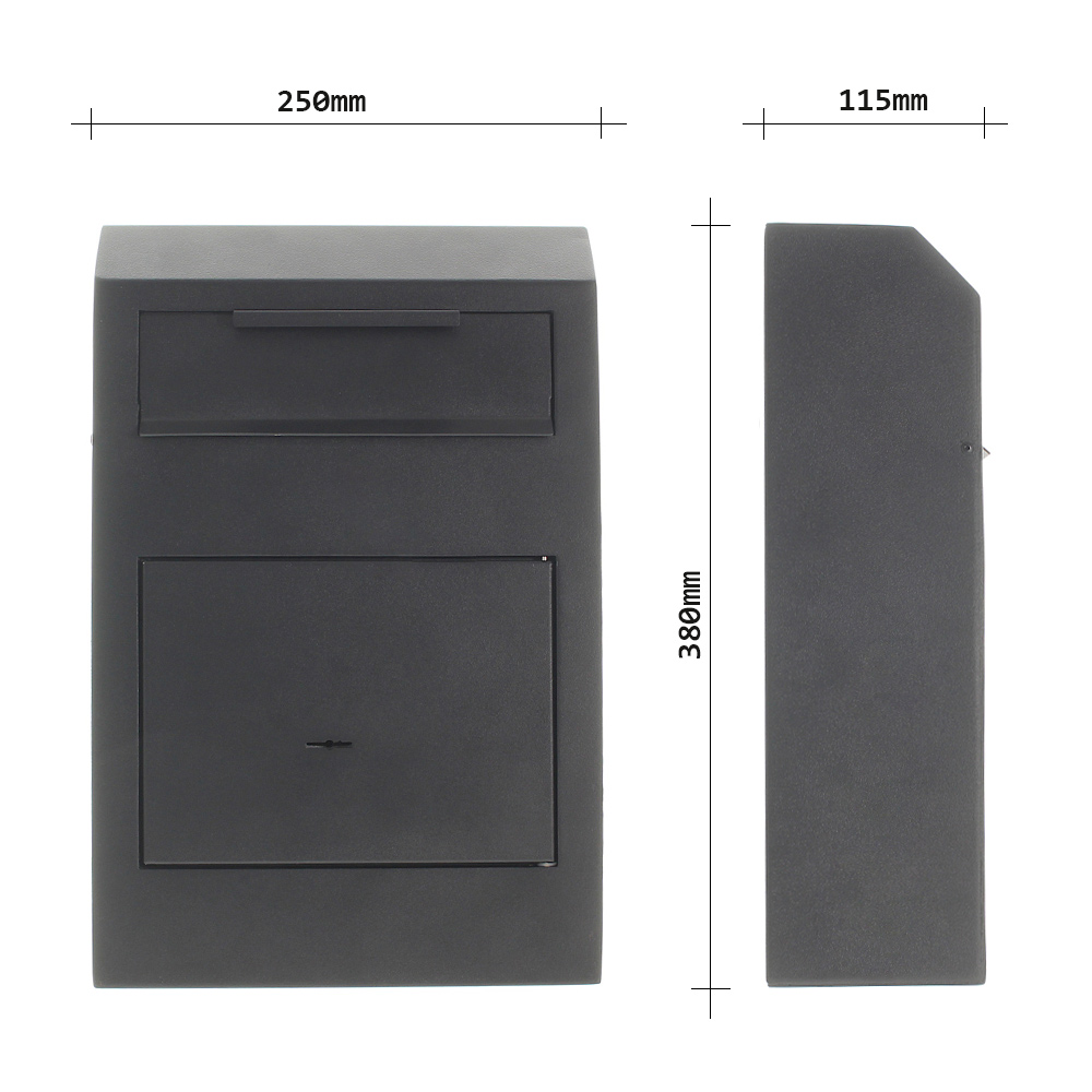 t06204 Rottner Comsafe 5L Key Wall Safe Safe