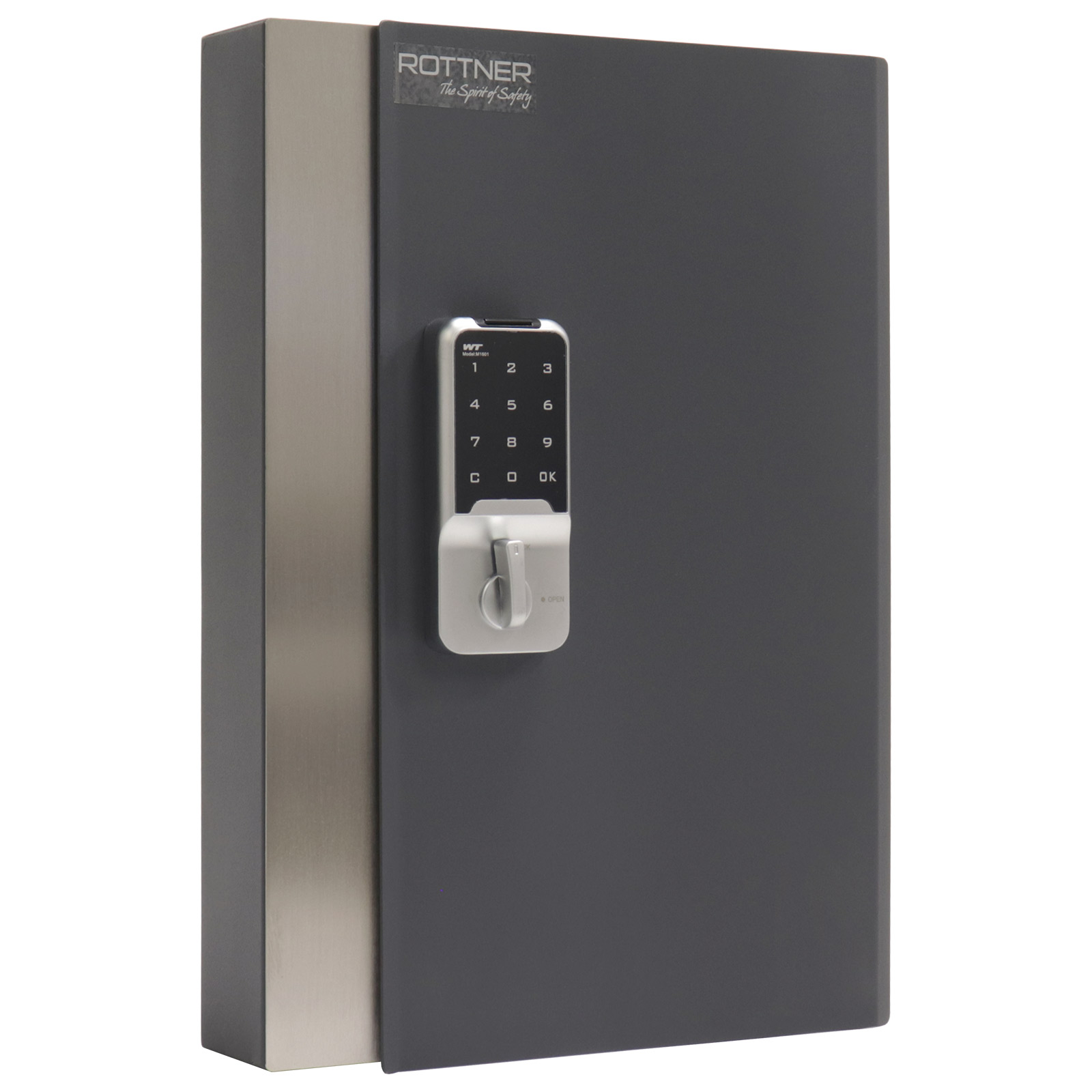 Rottner Comsafe T06220 Anthracite Steel Key Cabinet Wall