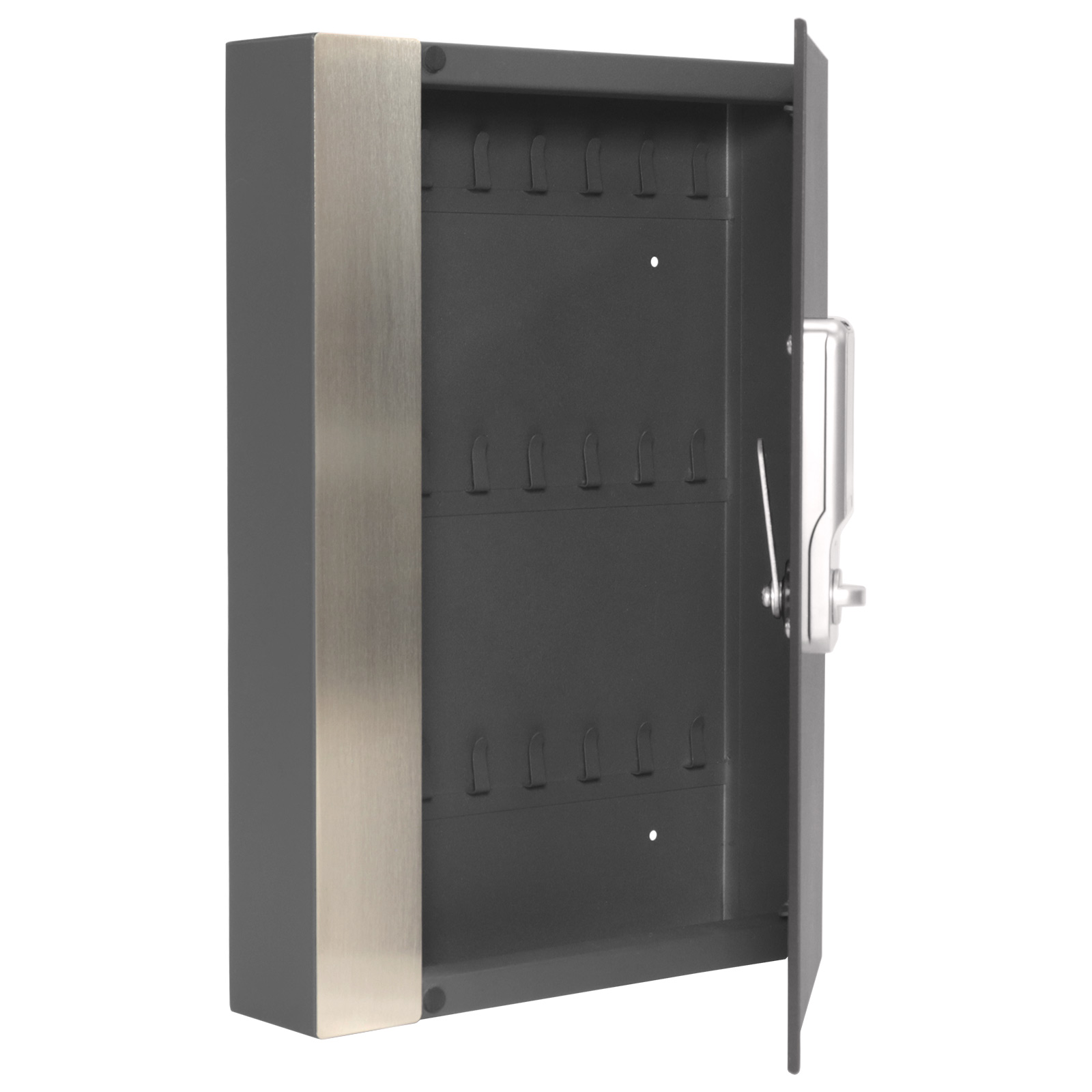 t06220 Rottner Comsafe T06220 Anthracite Steel Key Cabinet Wall