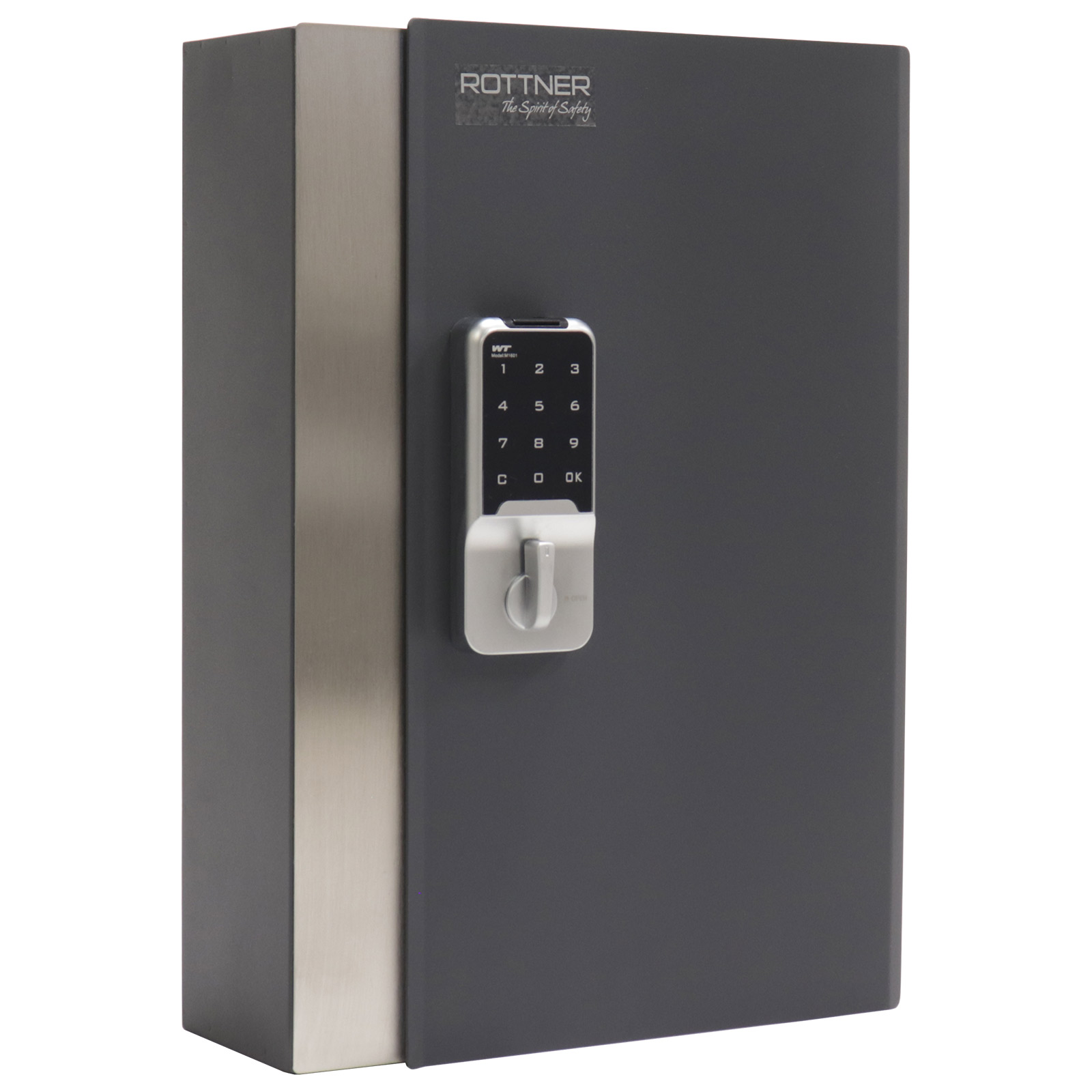 Rottner Comsafe T06221 Anthracite Steel Key Cabinet Wall