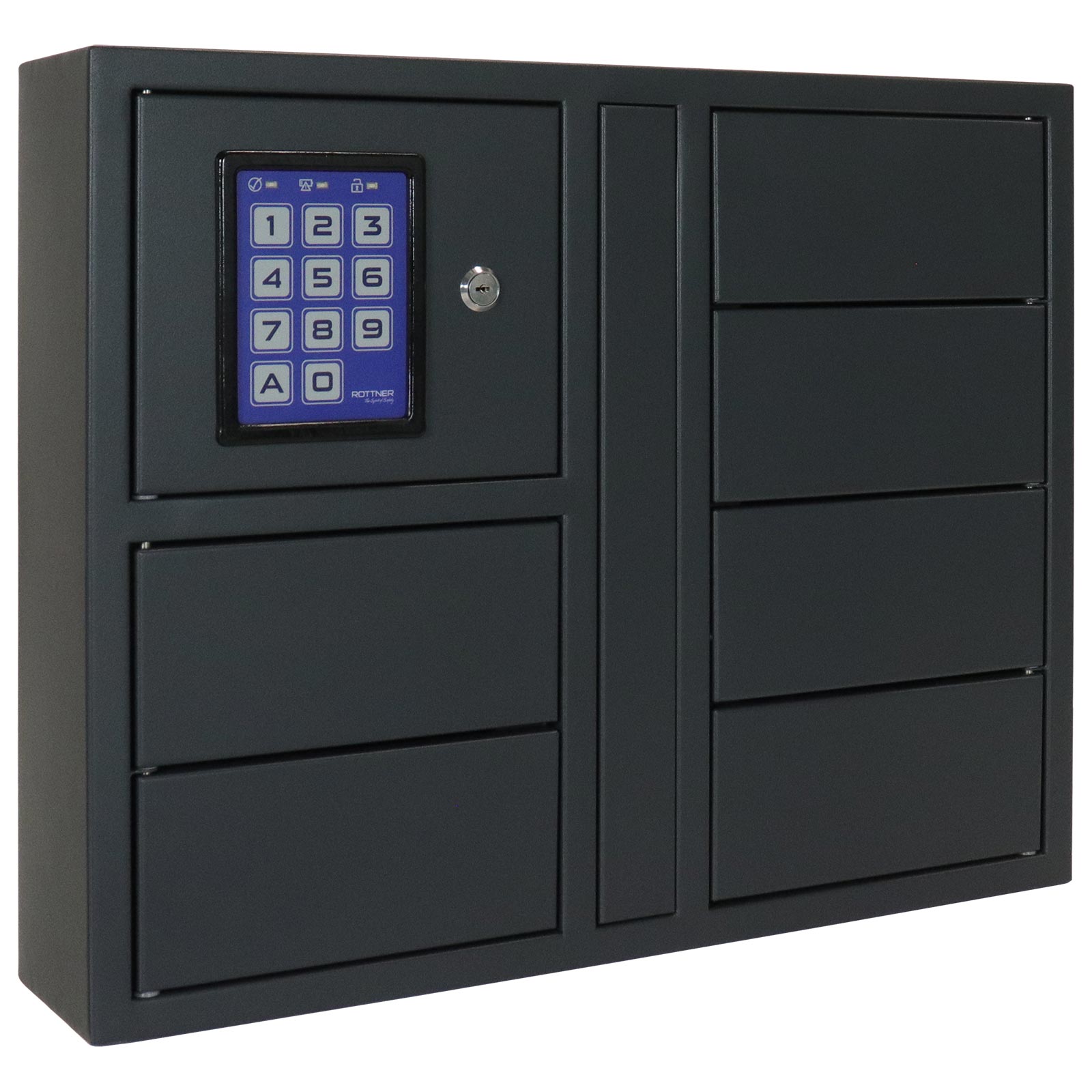 Rottner Comsafe T06504 Anthracite Steel Key Cabinet Wall