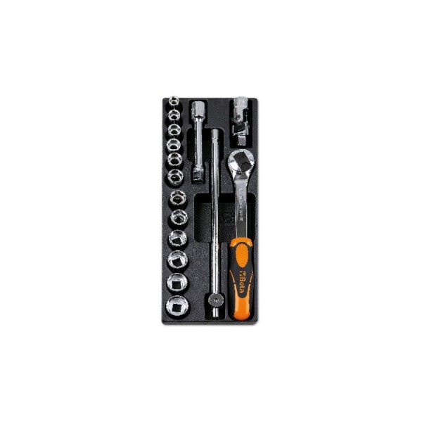BETA 16 Piece Universal Use Tool Kit with Thermoformed Tray