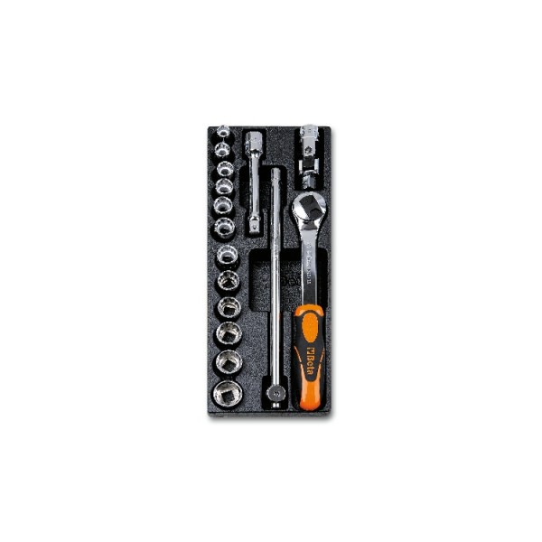BETA 16 Piece Universal Use Tool Kit with Thermoformed Tray