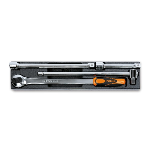 BETA 4 Piece Universal Use Tool Kit with Thermoformed Tray