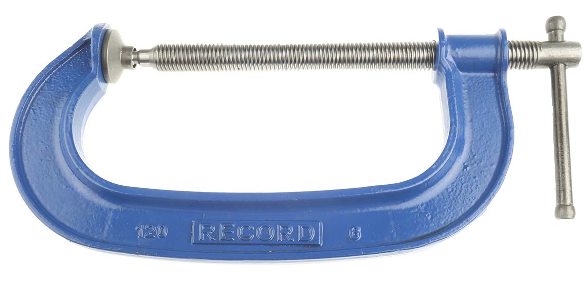 Record 150 mm x 80 mm G Clamp Clamp