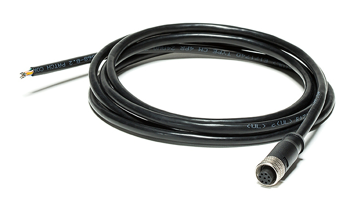 FLIR Female 8 way Straight to Male 8 way Unterminated Sensor Actuator Cable, 2 m