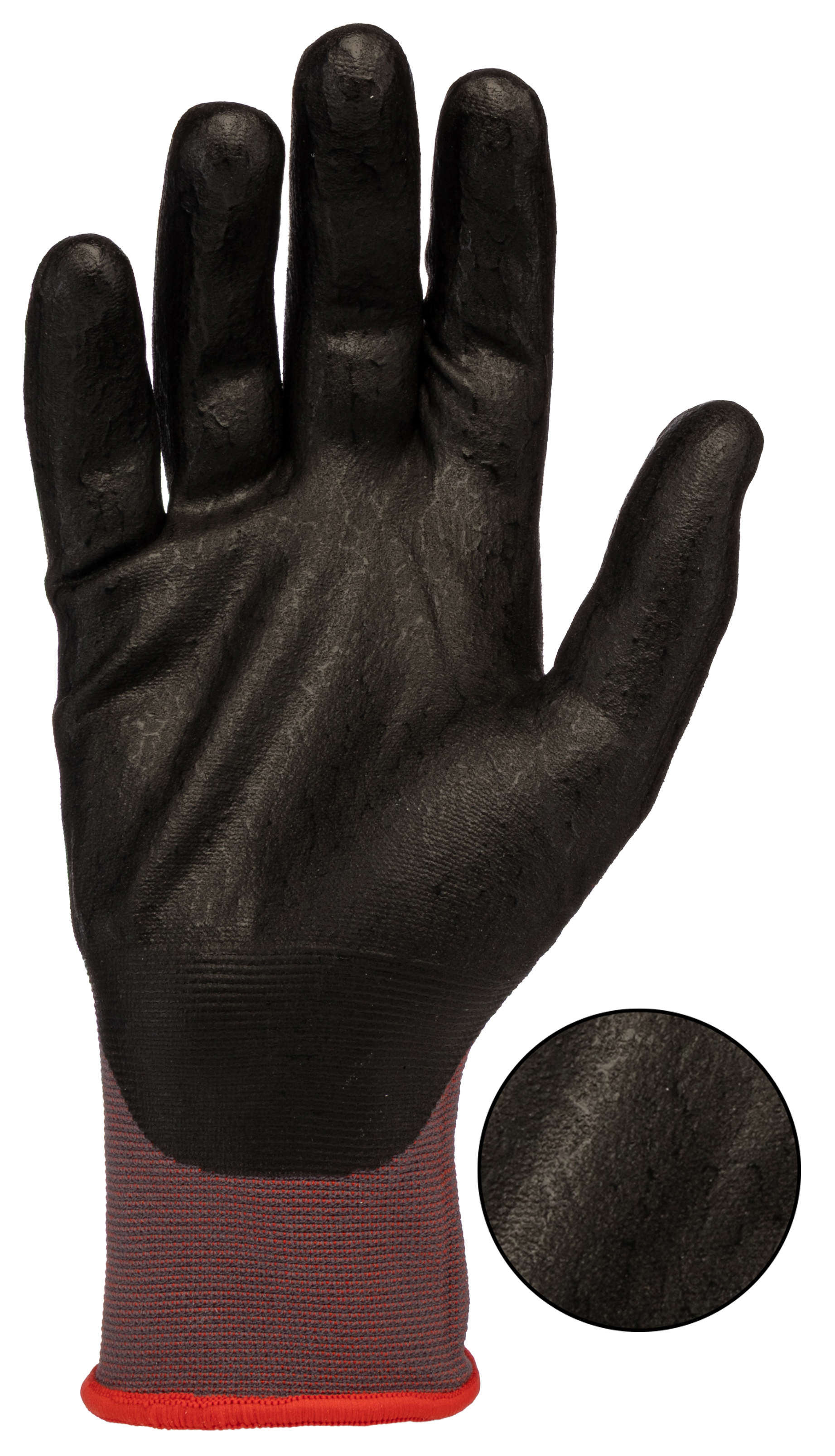 t13-con1avp-08 Tornado Grey Nylon, Spandex Work Glove