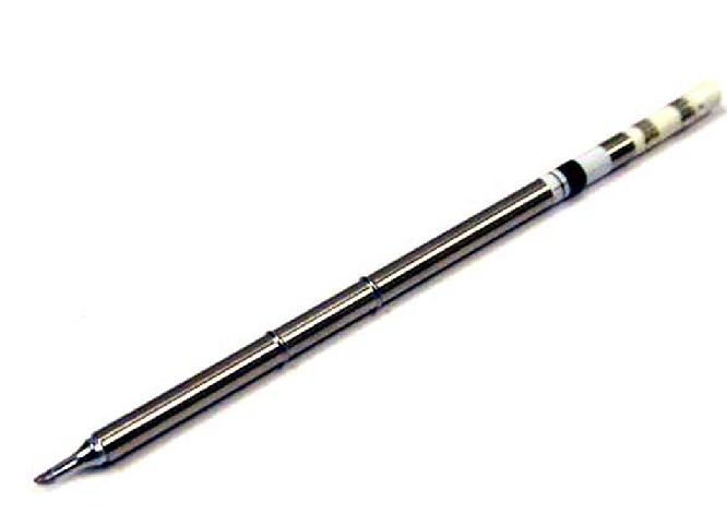 Hakko 2 x 11.5 mm Bevel Soldering Iron Tip for use with FM2028 Soldering Iron, FM2027