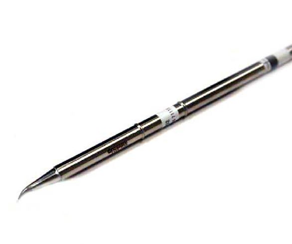 Hakko 0.2 mm Bent Soldering Iron Tip for use with FM2027, FM2028 Soldering Iron