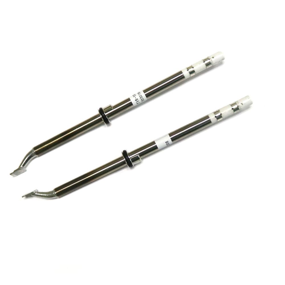 Hakko 6 mm Bent Chisel Soldering Iron Tip for use with FM-2022 Parallel Remover