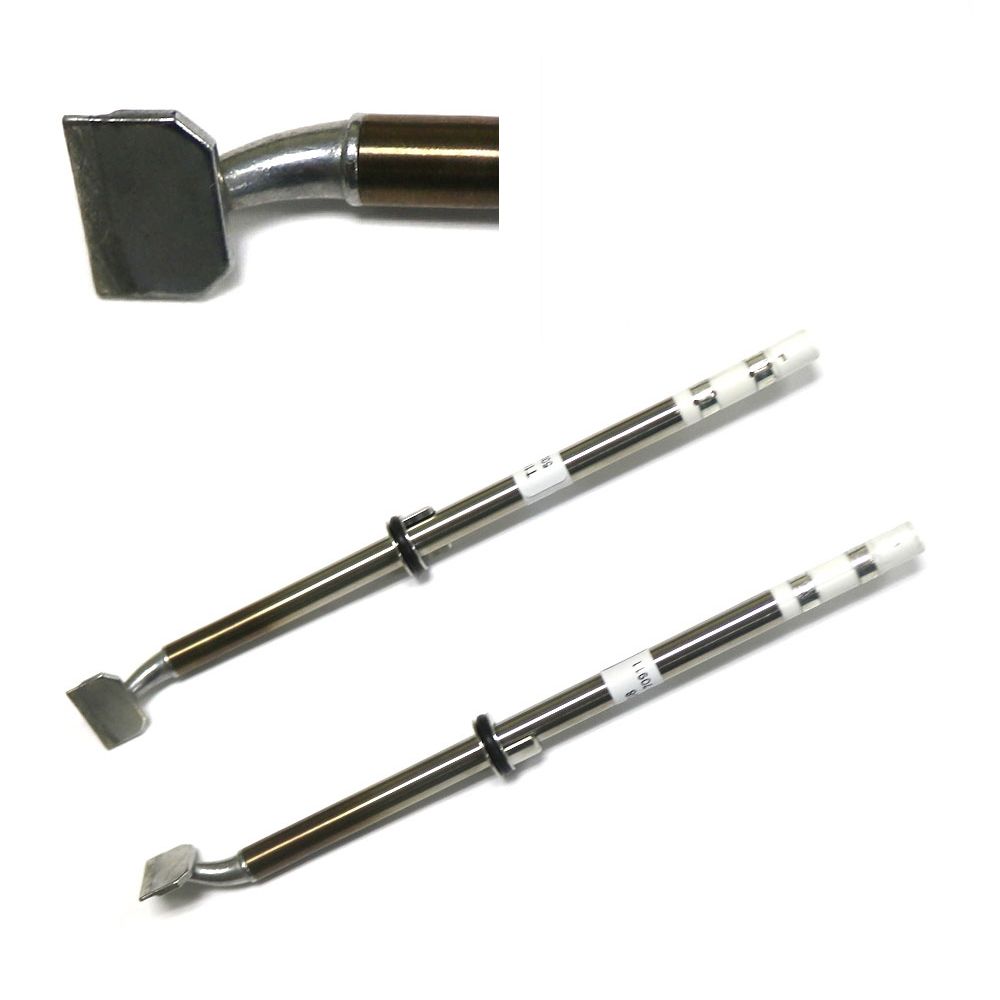 Hakko 13 mm Bent Chisel Soldering Iron Tip for use with FM-2022 Parallel Remover