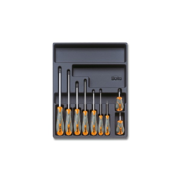 BETA 9 Piece Universal Use Tool Kit with Thermoformed Tray