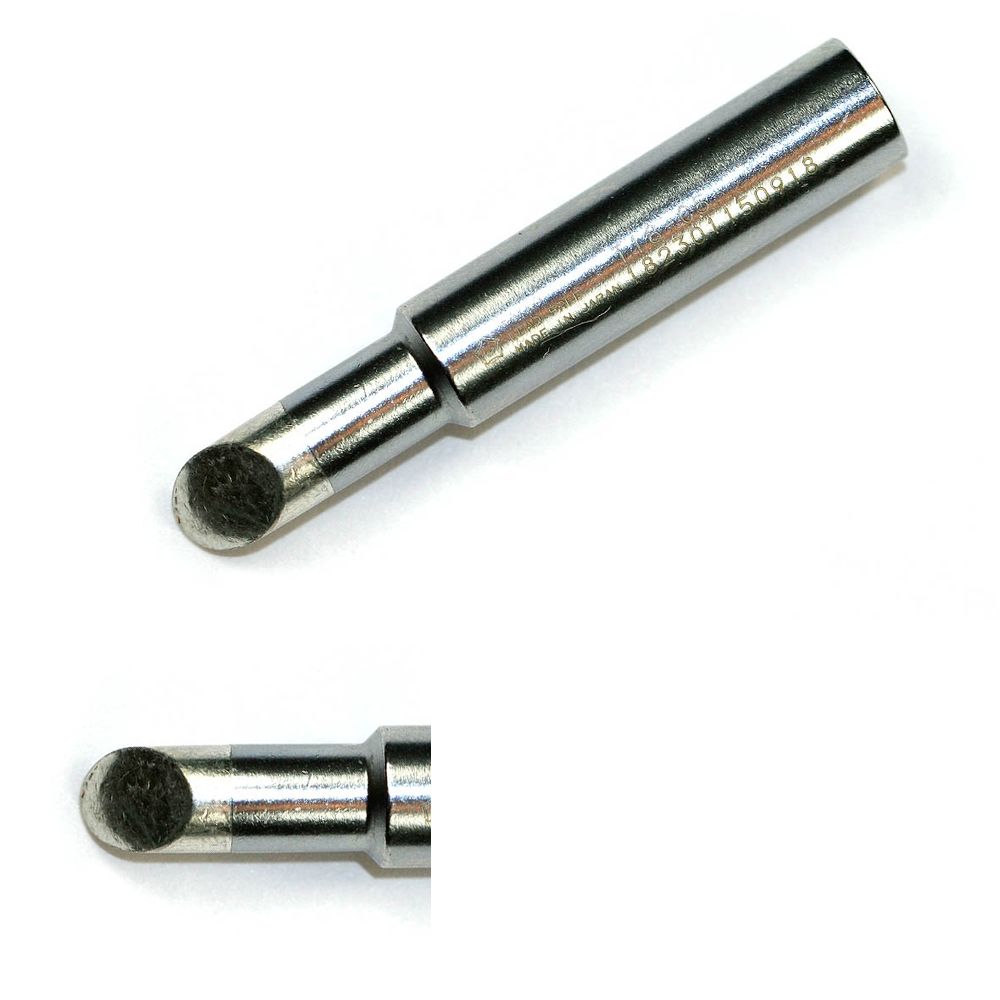 Hakko FR702 5 mm Bevel 1 mm Soldering Iron Tip for use with Hakko 907, Hakko 928, Hakko 900M Soldering Iron and Hakko