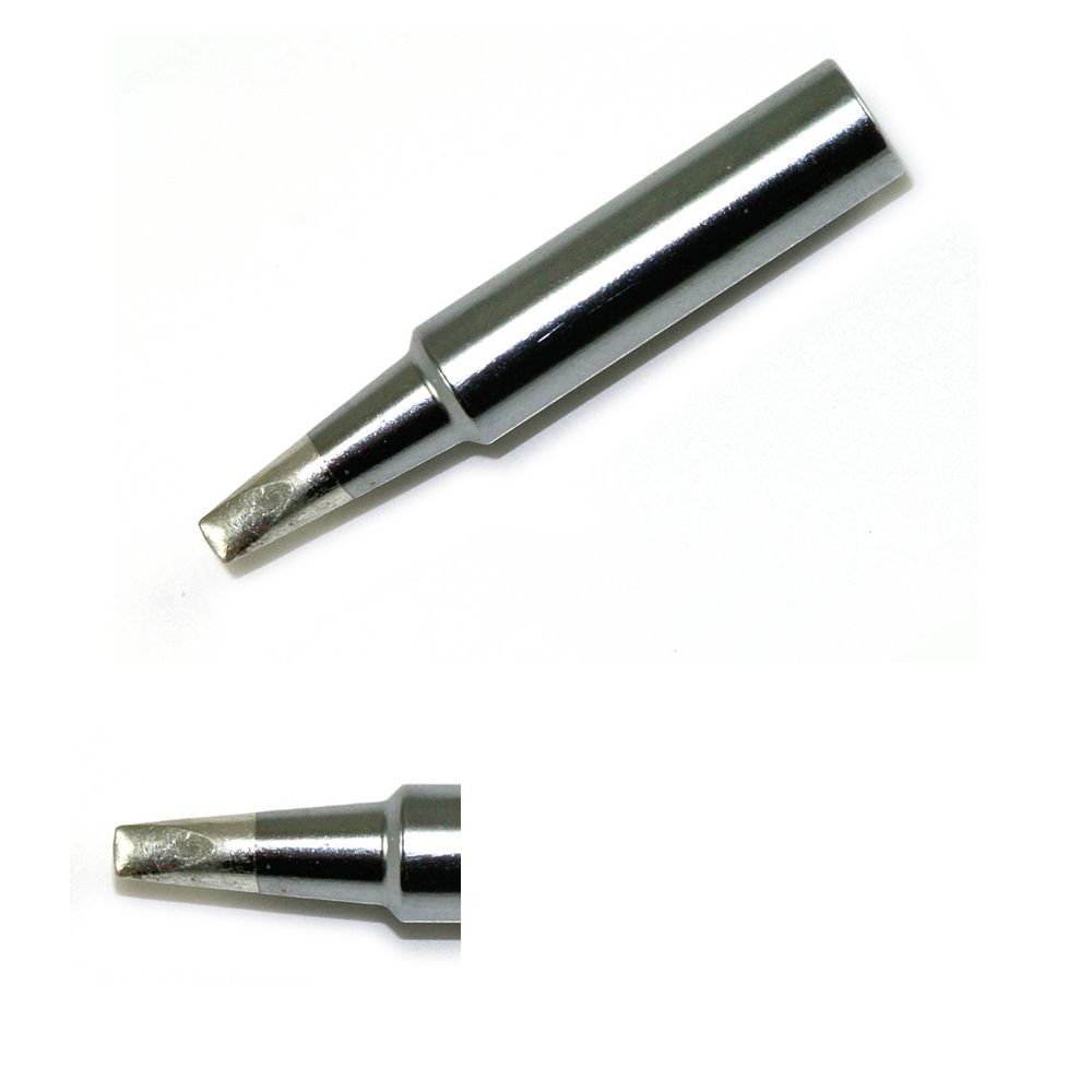 Hakko FR702 2.4 mm Chisel 14.5 mm Soldering Iron Tip for use with Hakko 907, Hakko 703 Soldering Station, Hakko 907-ESD,