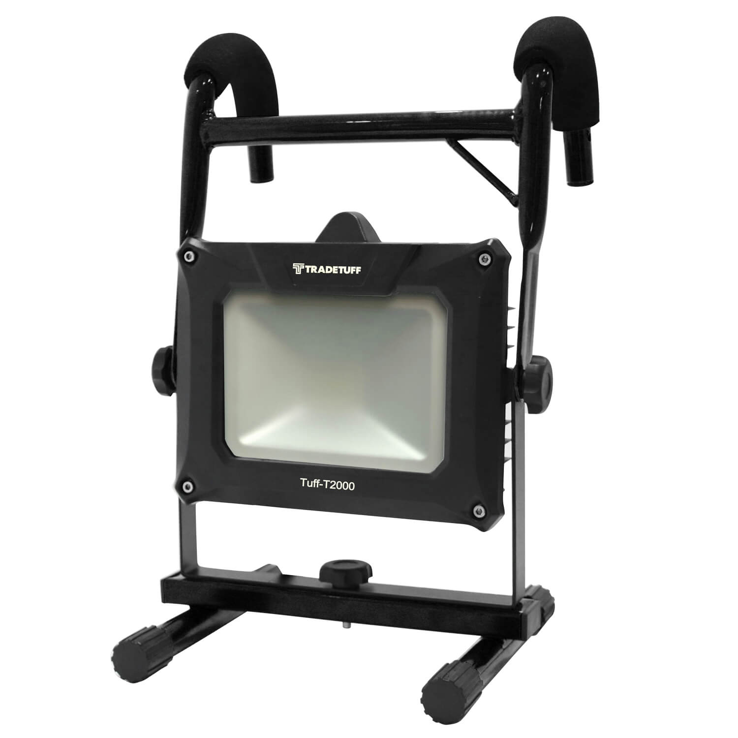 TradeTuff Rechargeable LED Folding Worklight Work Light, 2000 lm, 18V, IP44