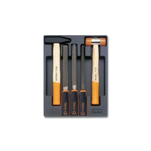 BETA 5 Piece Universal Use Tool Kit with Thermoformed Tray