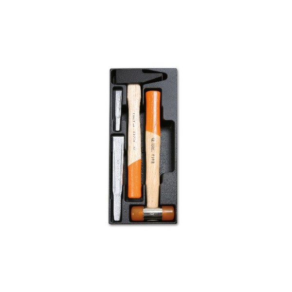 BETA 4 Piece Universal Use Tool Kit with Thermoformed Tray