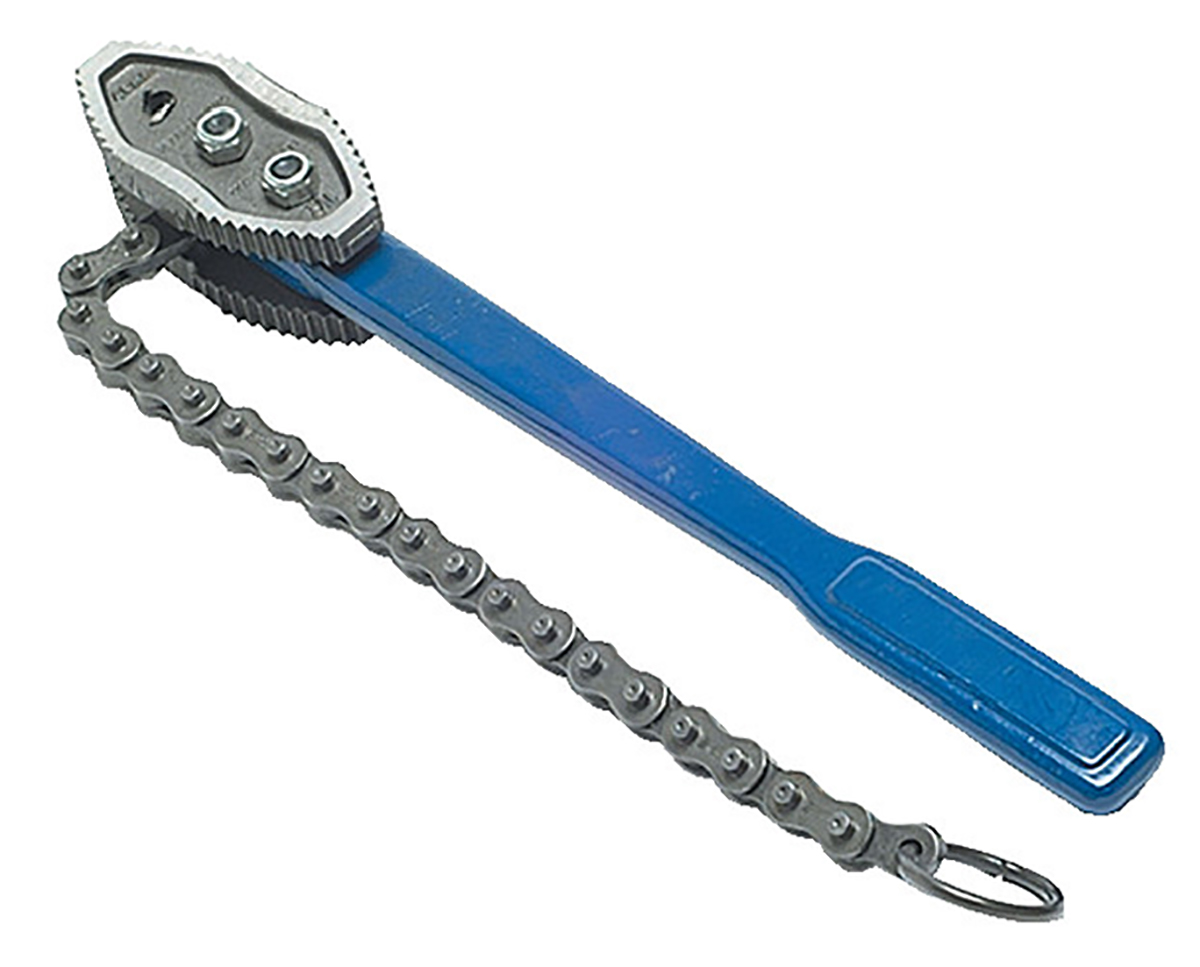 Irwin Chain Wrench, 101 mm Jaw Capacity, Metal Handle