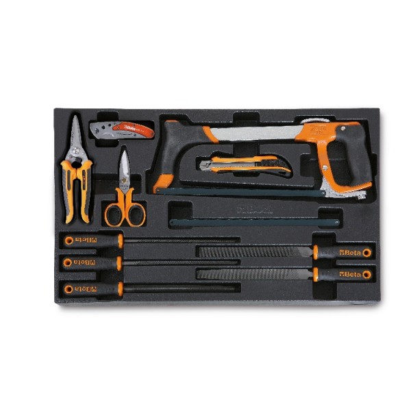 BETA 10 Piece Universal Use Tool Kit with Thermoformed Tray