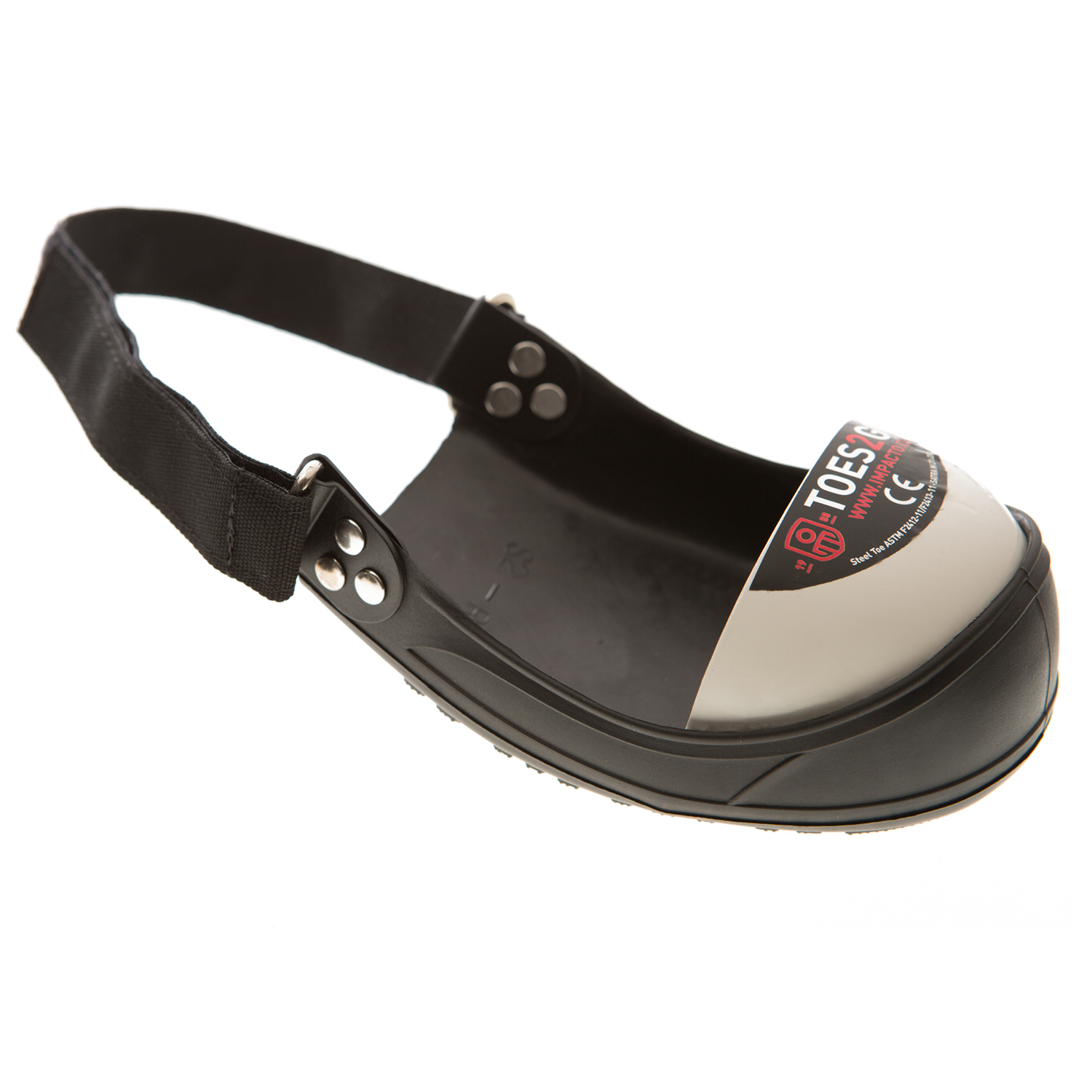 Impacto Black Shoe Cover, S, 1 Per Pack pack