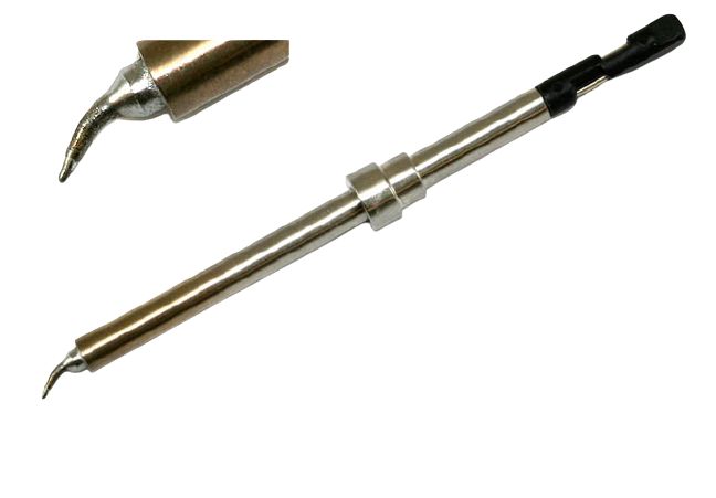 Hakko 3 mm Bent Conical 3 mm Soldering Iron Tip for use with HAKKO FM-2032