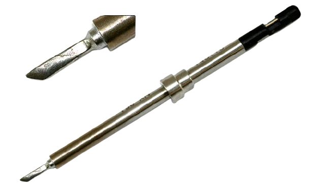 Hakko 1.4 mm Straight Knife 8.5 mm Soldering Iron Tip for use with HAKKO FM-2032