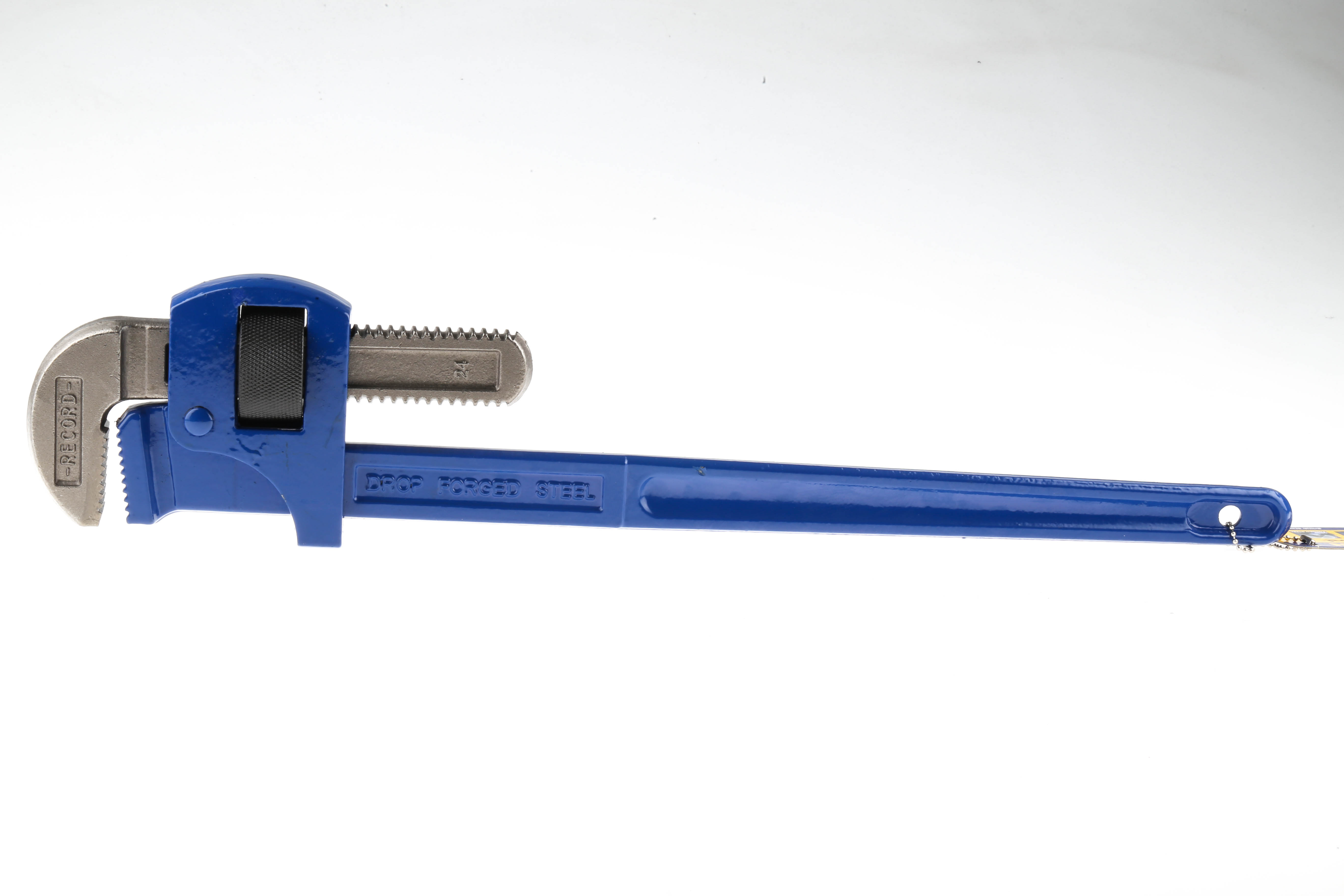 Irwin Pipe Wrench, 600 mm Overall, 63 mm Jaw Capacity, Metal Handle