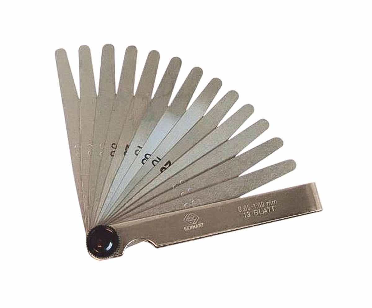 CK T3527M 413 Steel Feeler Gauge, 13 Blades, UKAS