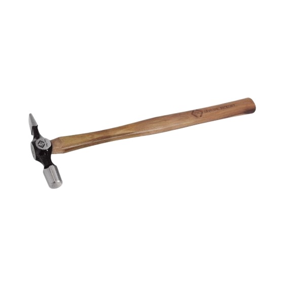 CK Carbon Steel Head Riveting Hammer with Wood Handle, 4 oz