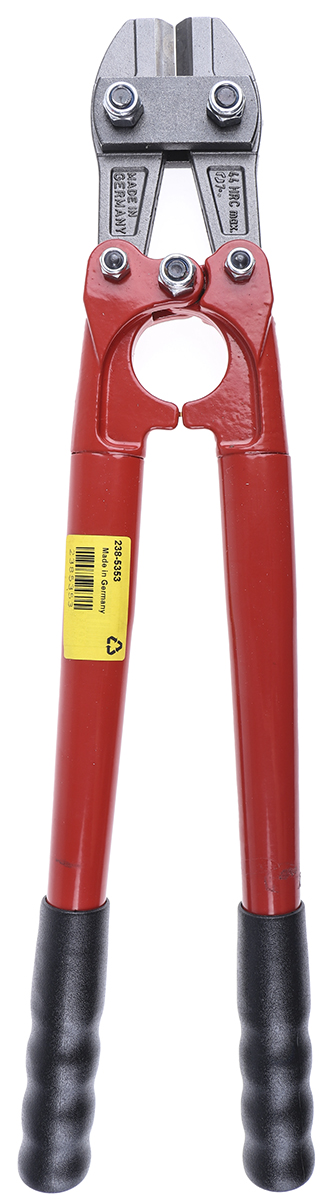 CK T4358 18 450mm Polyvinyl Chloride (Handle) 7 mm Polyvinyl Chloride High Alloy Steel Bolt Cutter