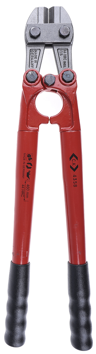 t4358-18 CK T4358 18 450mm Polyvinyl Chloride (Handle) 7 mm Polyvinyl Chloride High Alloy Steel Bolt Cutter