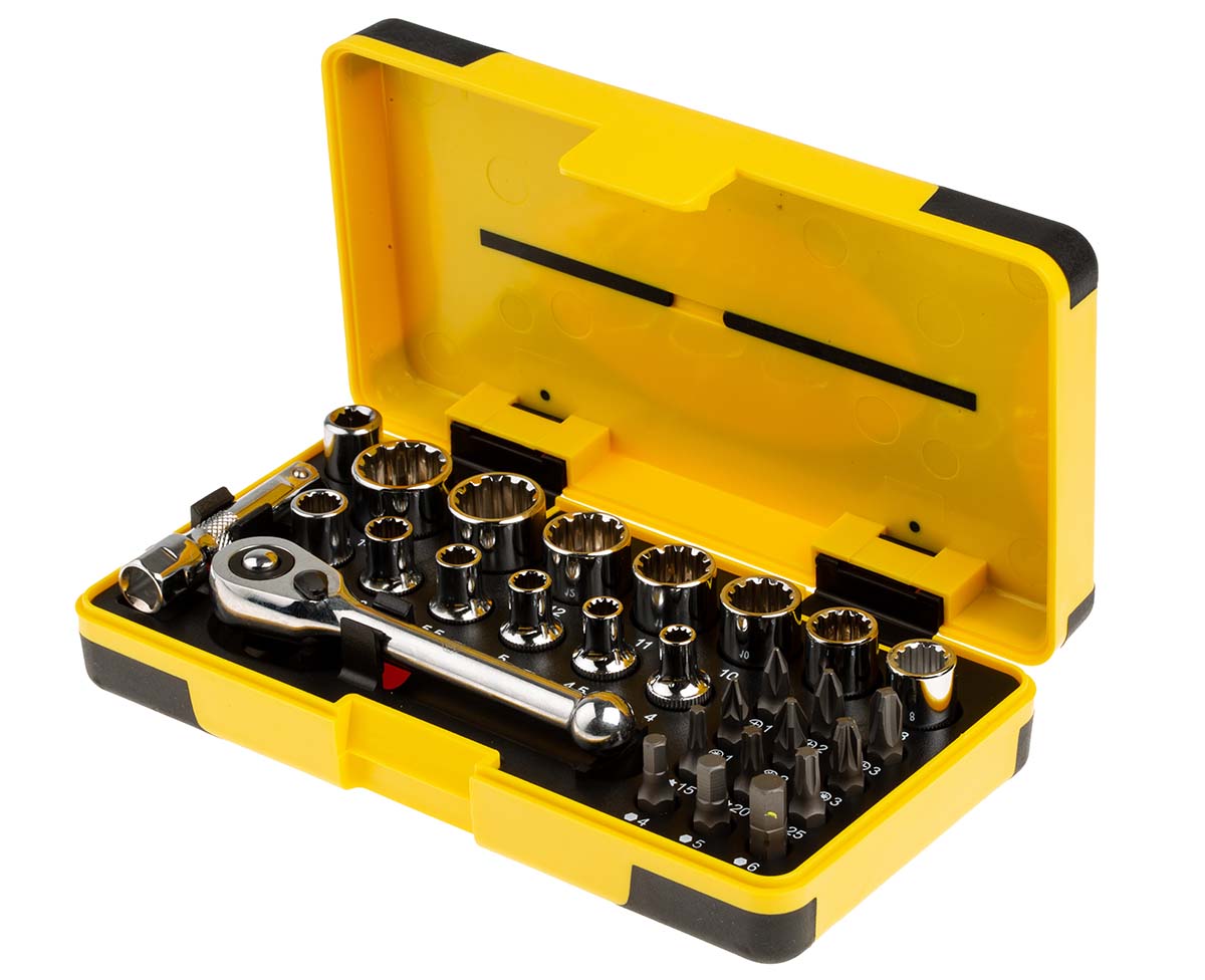 t4654 CK 28-Piece 1/4 in Standard Socket Set
