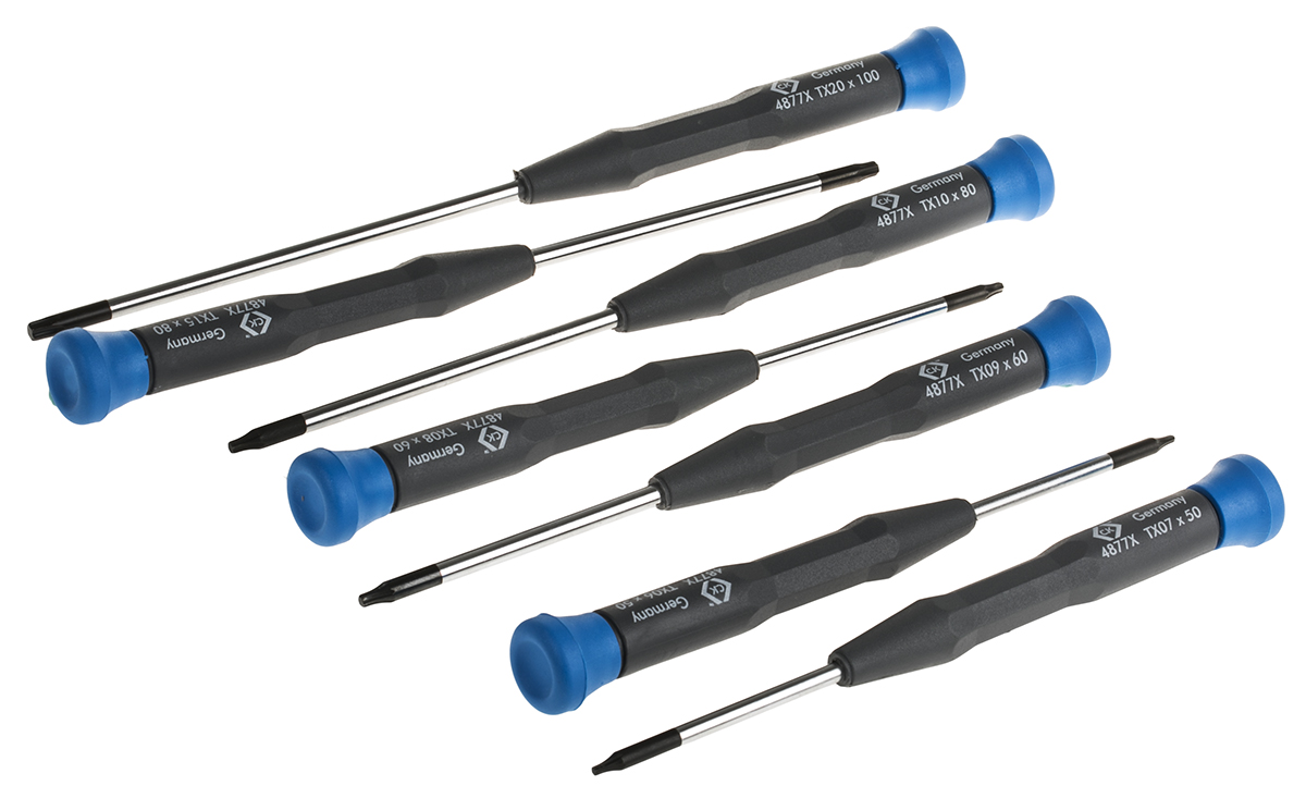 CK Torx Precision, 7-Piece ESD Safe