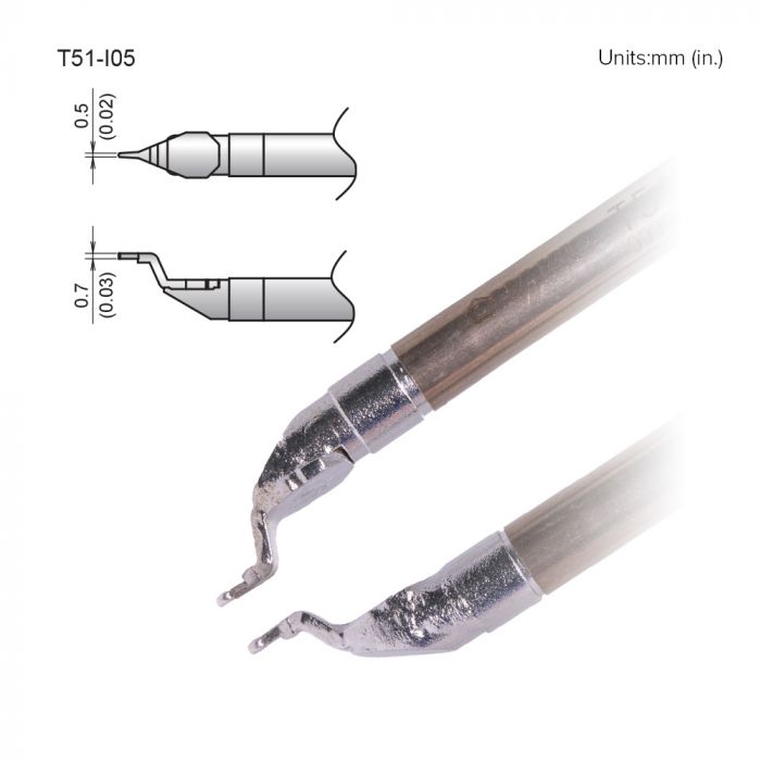 Hakko FX-9705 0.7 mm Micro Fine Soldering Iron Tip for use with FX9705