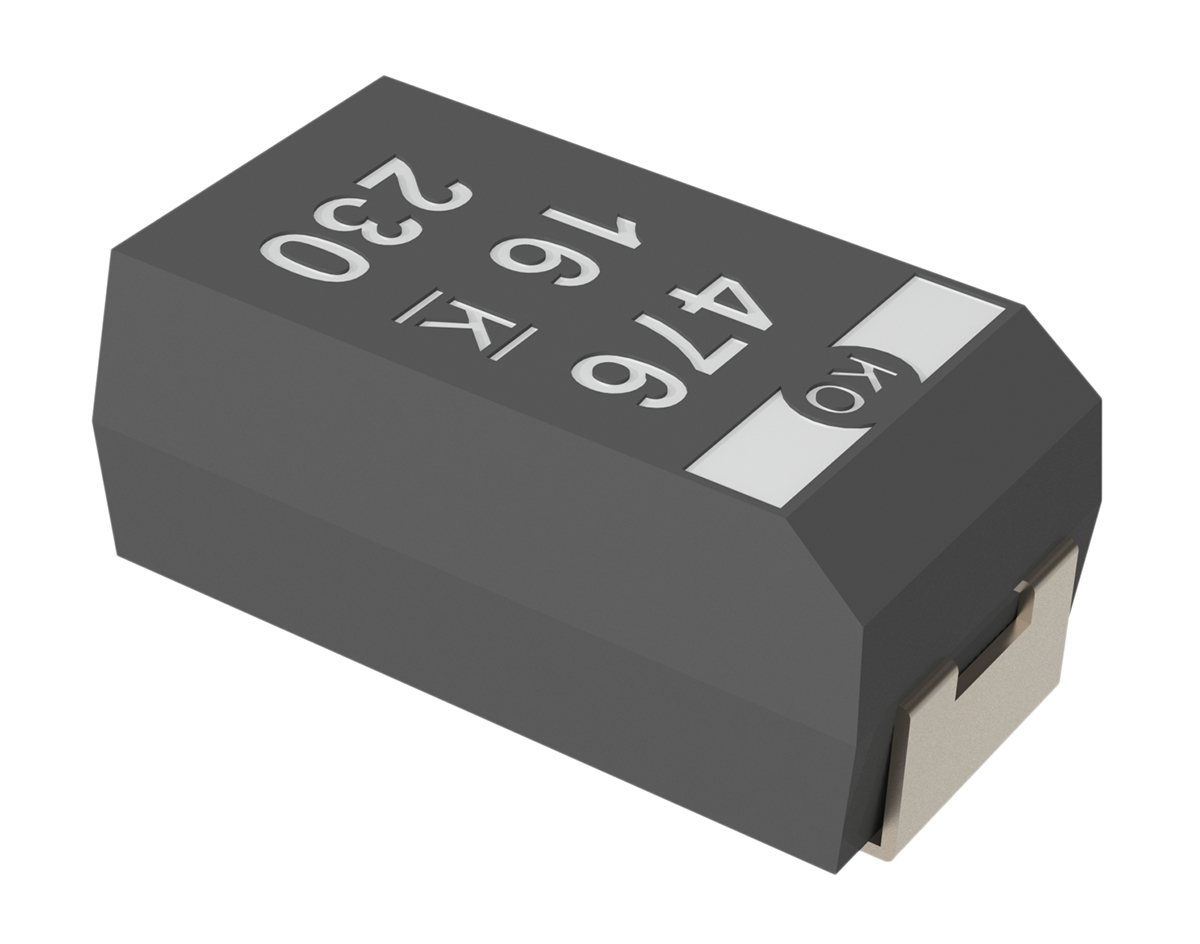 KEMET 10 μF Surface Mount Polymer Capacitor, 10V dc