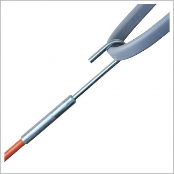 t5410 CK Cable Rod 10 x Fibreglass Composite Rods, 1 x 5 mm Adapter, 1 x Cable Hook, 1 x Coiled Steel Flexi Lead 190 mm, 5 mm
