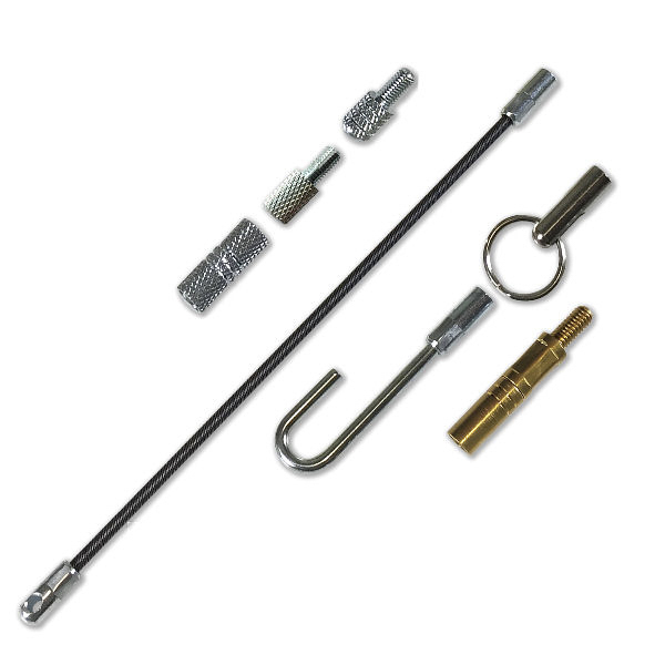 CK Cable Rod 1 X Hook, 1 X Gender Changer, 1 X Flexi Lead, 1 X Flat Bullet, 1 X Domed Bullet, 1 X Ring, 1 X In-Line