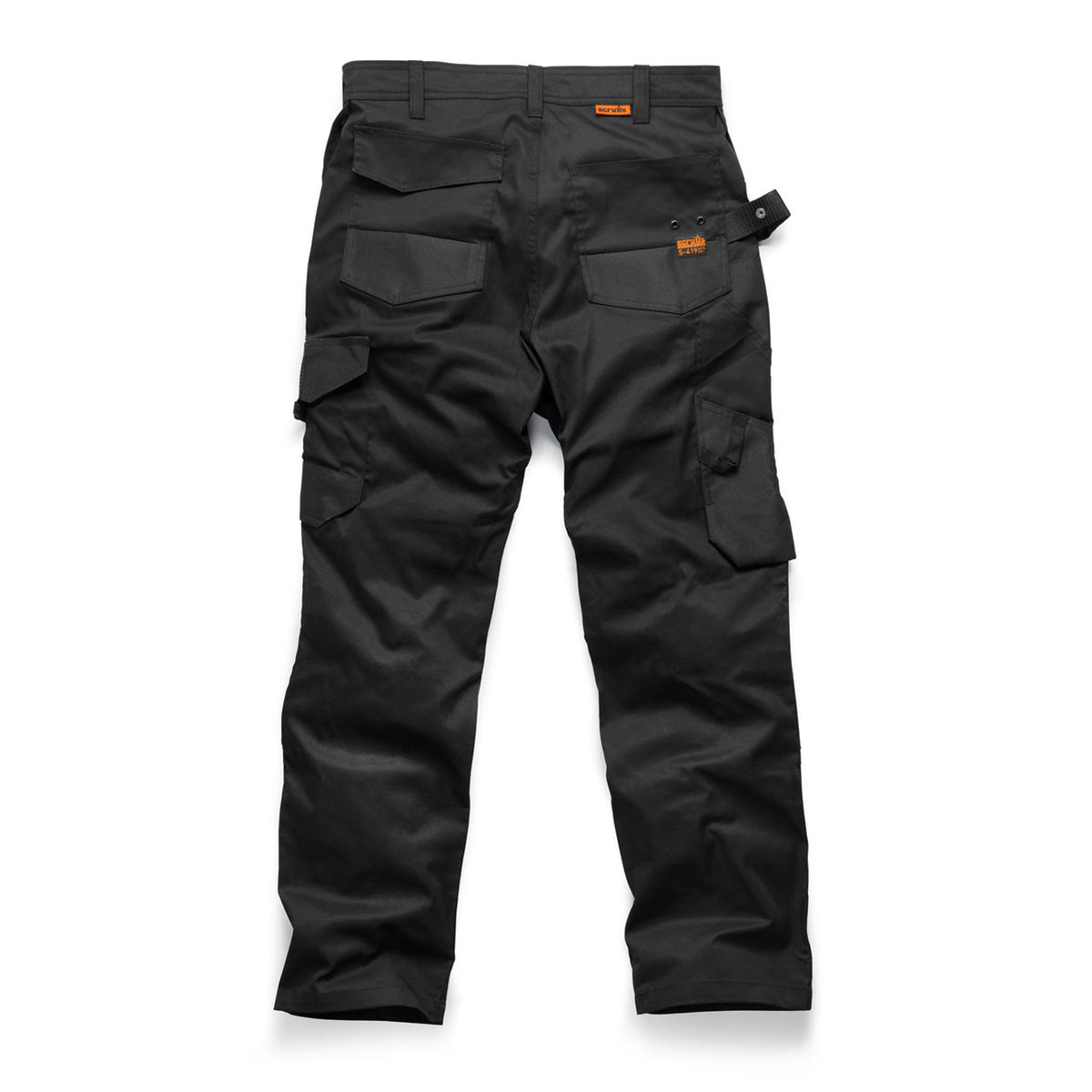 t54500 Scruffs Trade Flex Men's Work Trouser Black 36 in Waist 32in Leg