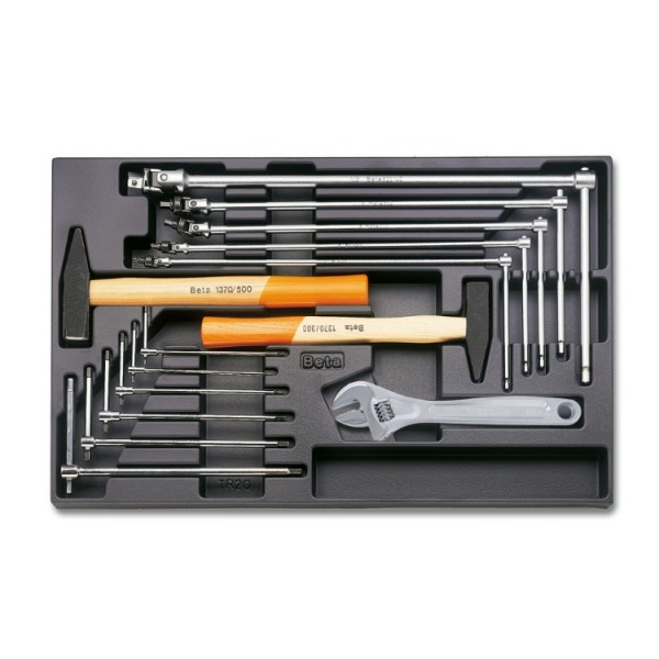 BETA 14 Piece Universal Use Tool Kit with Thermoformed Tray