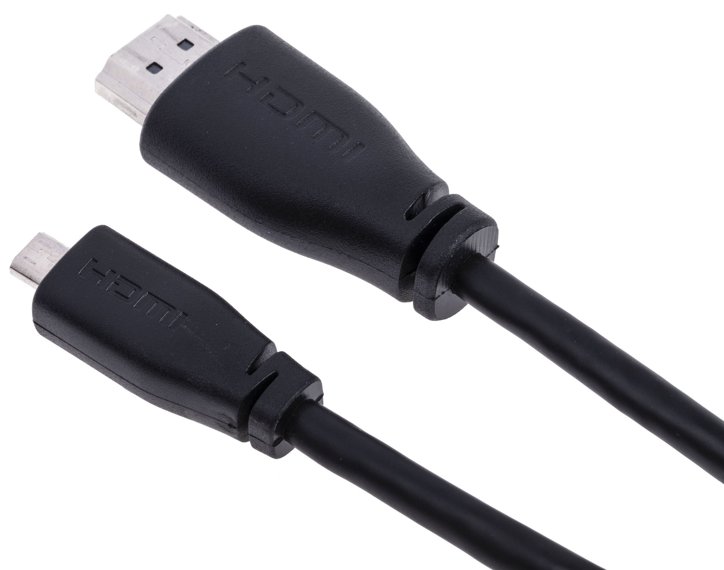t7733ax-rs Raspberry Pi 2 m HDMI to Micro HDMI in Black