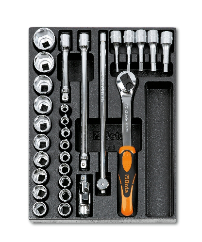 BETA 29 Piece Universal Use Tool Kit with Thermoformed Tray