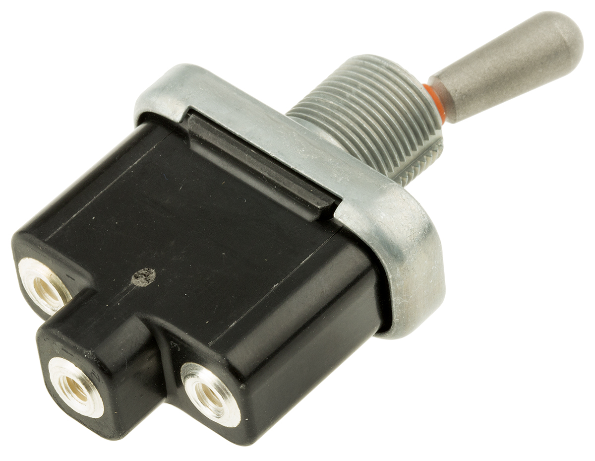 t9-cs1-23 Otto Toggle Switch, Panel Mount, On-On, SPDT, Screw Terminal, 28 V dc, 115 V ac