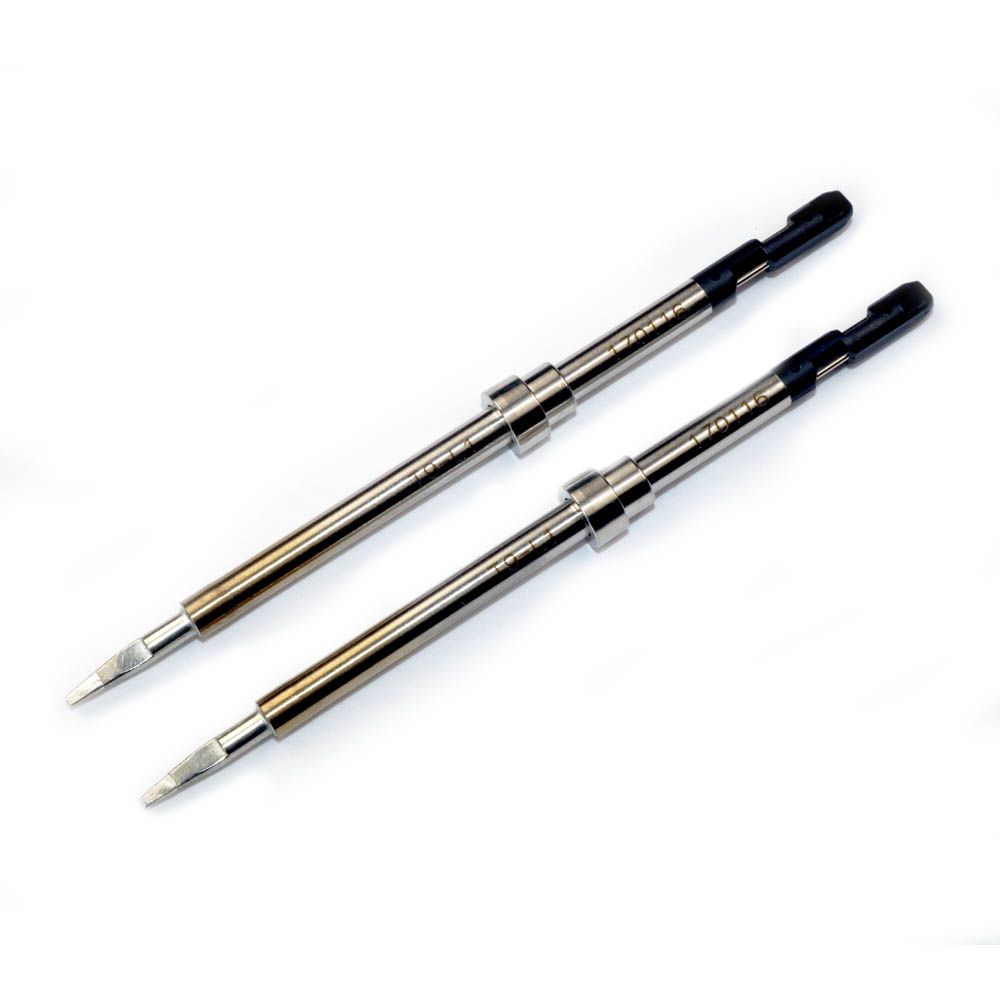 Hakko FM2023 1 mm Bent Chisel Soldering Iron Tip for use with Hakko FM-2023 Soldering Station