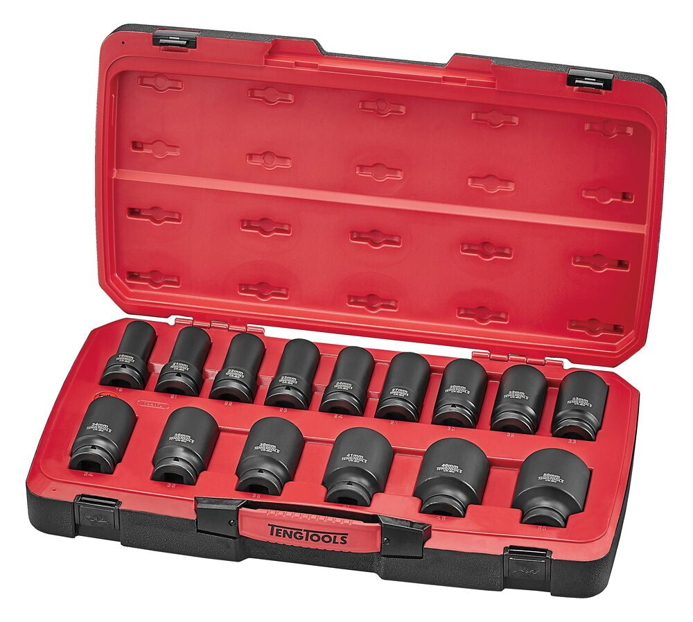 Teng Tools 17-Piece 3/4 in 6 Point Tool Set