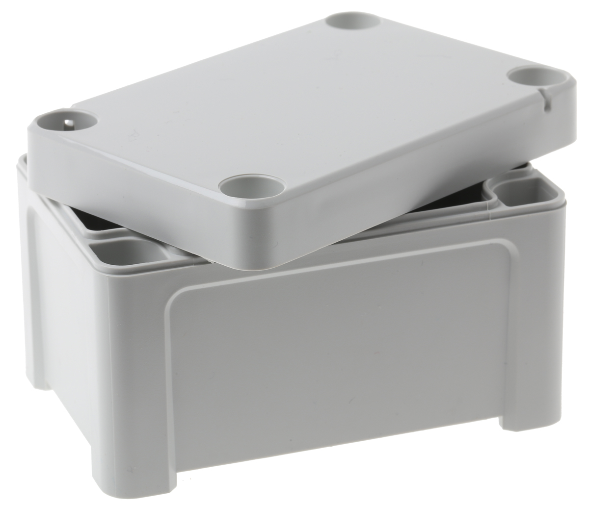 ta-090706-enclosure Fibox TEMPO Series Grey ABS Enclosure, IP65, IK07 60 mm, 95 mm, 65 mm