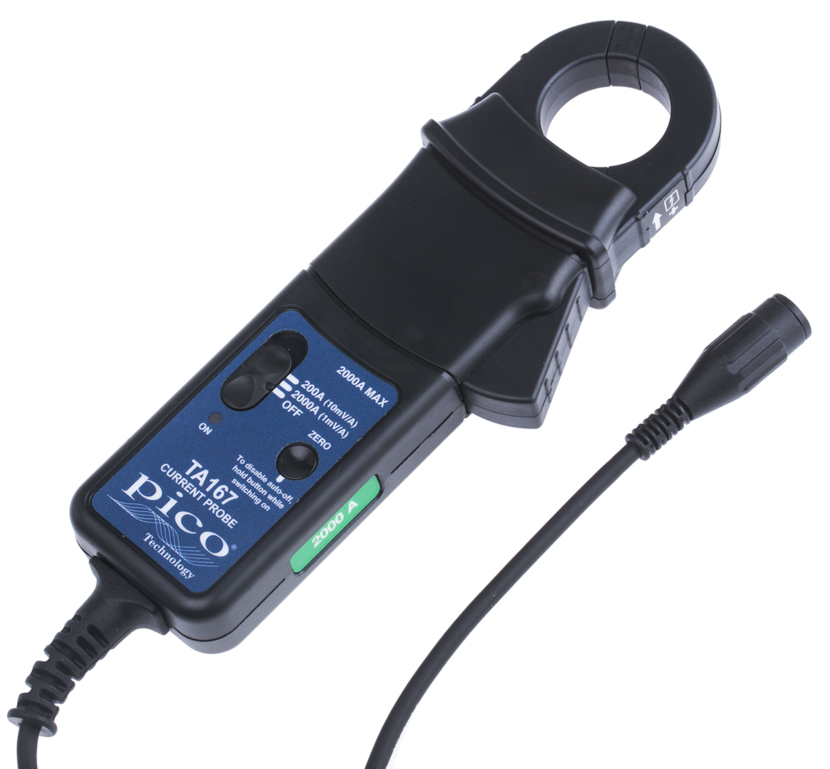 Pico Technology TA167 Oscilloscope Probe, Current Type, 20 kHz, BNC Connector