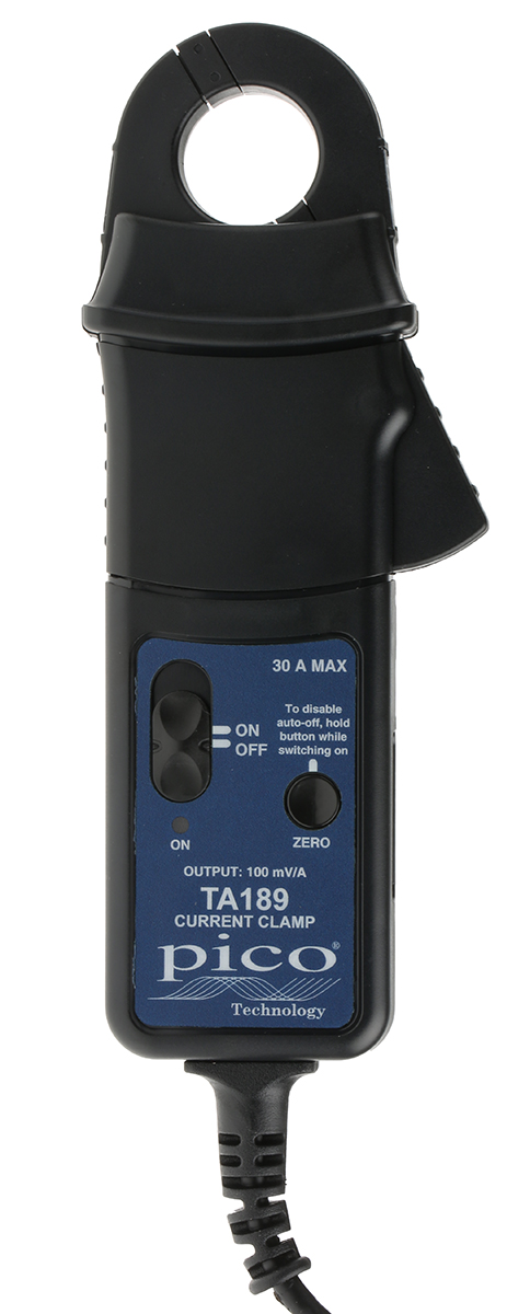 Pico Technology TA189 Oscilloscope Probe, Current Type, 100 kHz, BNC Connector
