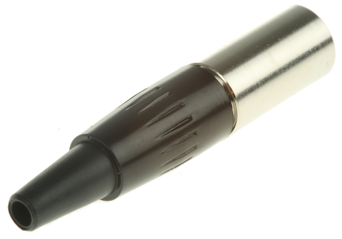 ta3mx Switchcraft Cable XLR Connector, Straight, 125V ac Male, 3 Way, Silver Plating