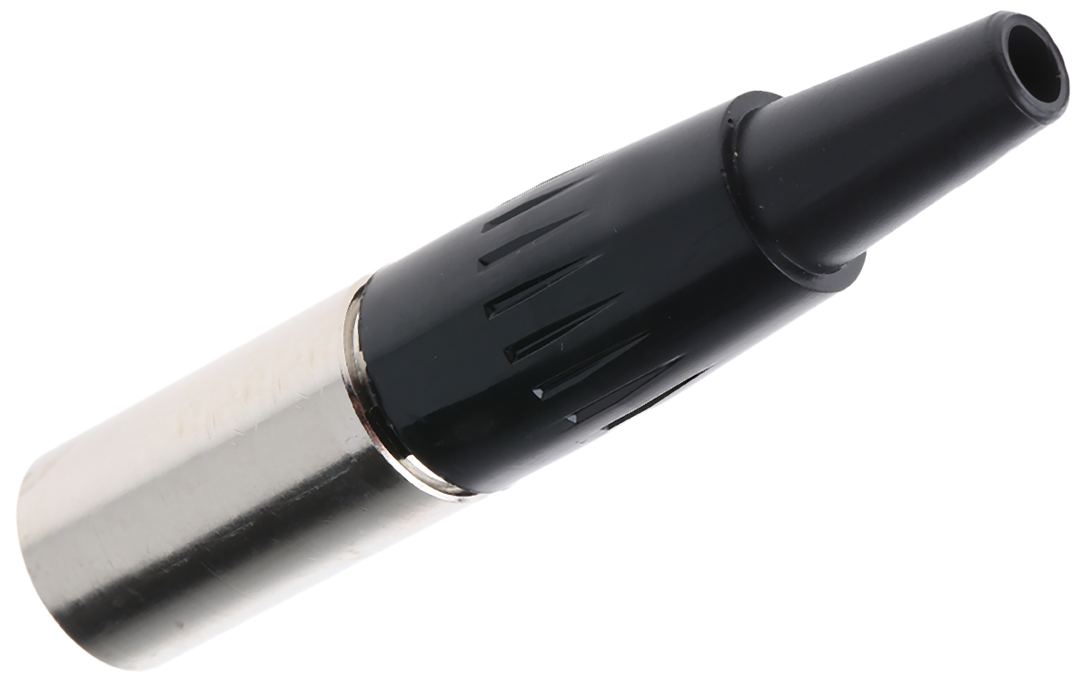 ta5mx Switchcraft Cable XLR Connector, Straight, 125V ac Male, 5 Way, Silver Plating