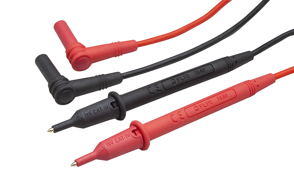 ta80 FLIR TA80 Silicone Test Lead Set, CAT IV, 10A